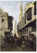 Makovsky, Vladimir, Street Mouizz Dinn In Cairo